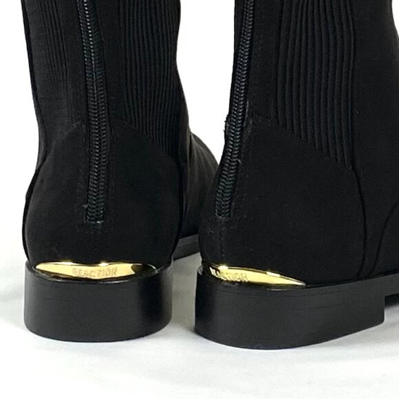 New Kenneth Cole Reaction Black Soozie Stretch Tall Boot 8.5 - Picture 6 of 8